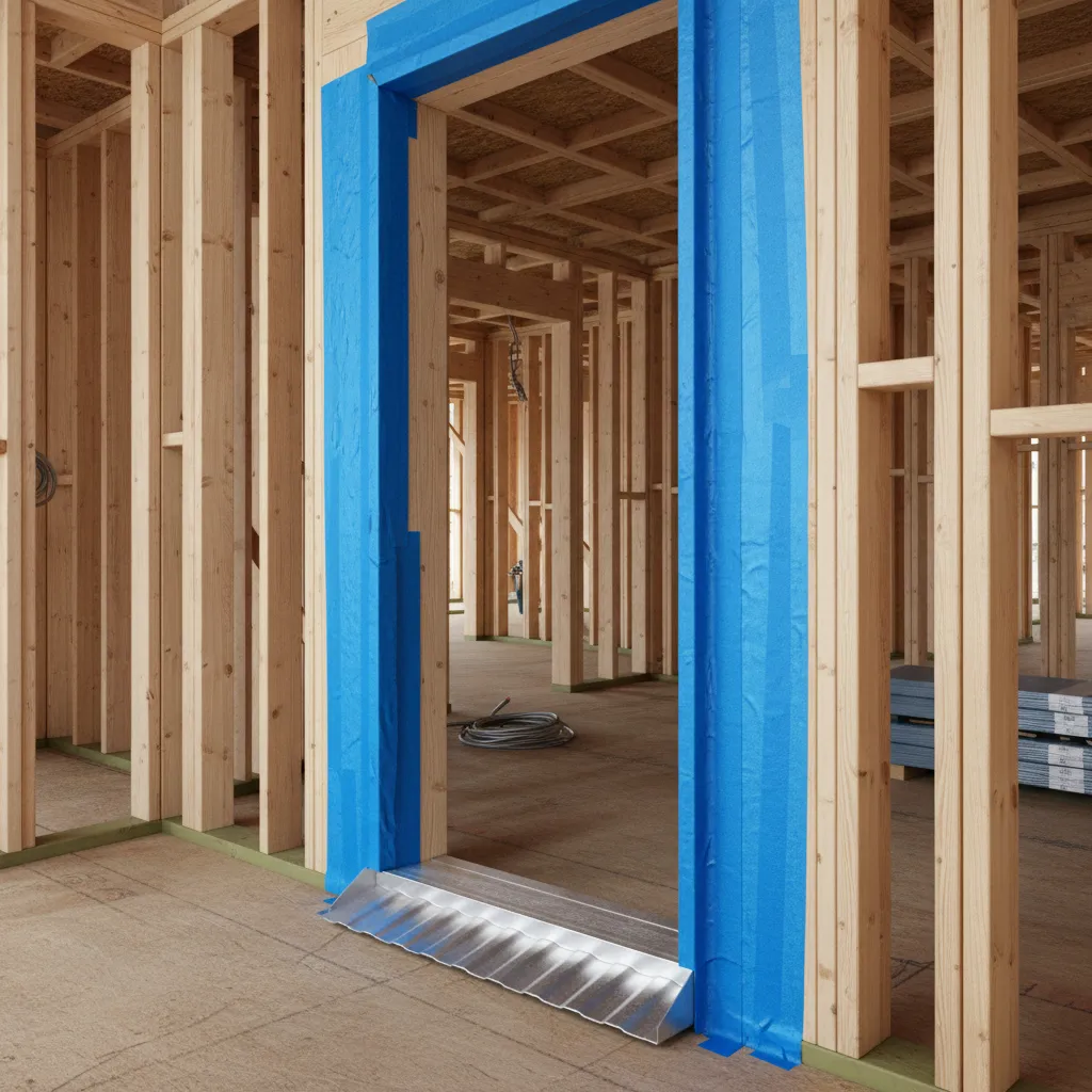 Door Flashing Tape vs Metal Sill Pan Which System Protects Exterior Door Openings Better