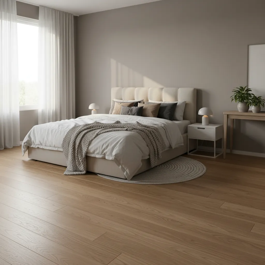 Diseño de pisos interiores para dormitorios