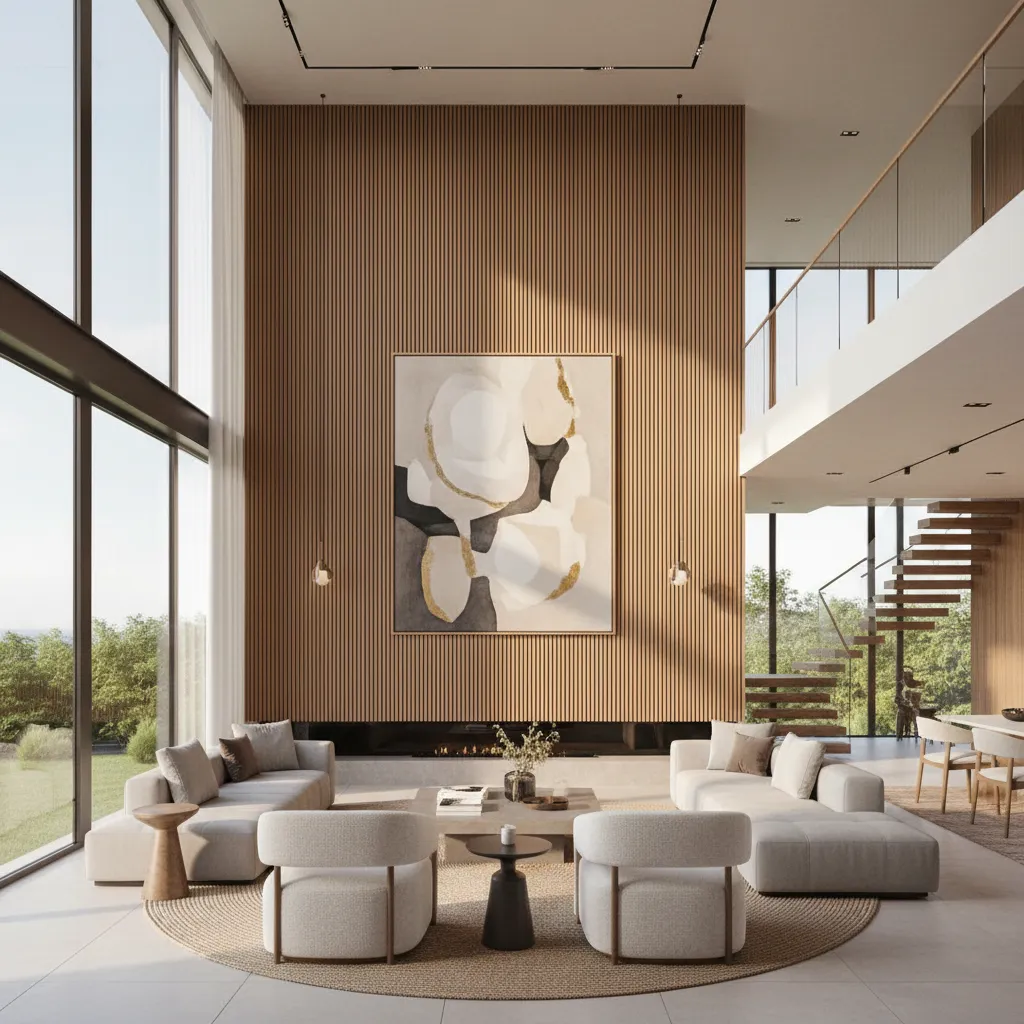 Double height living room wall design ideas that actually work