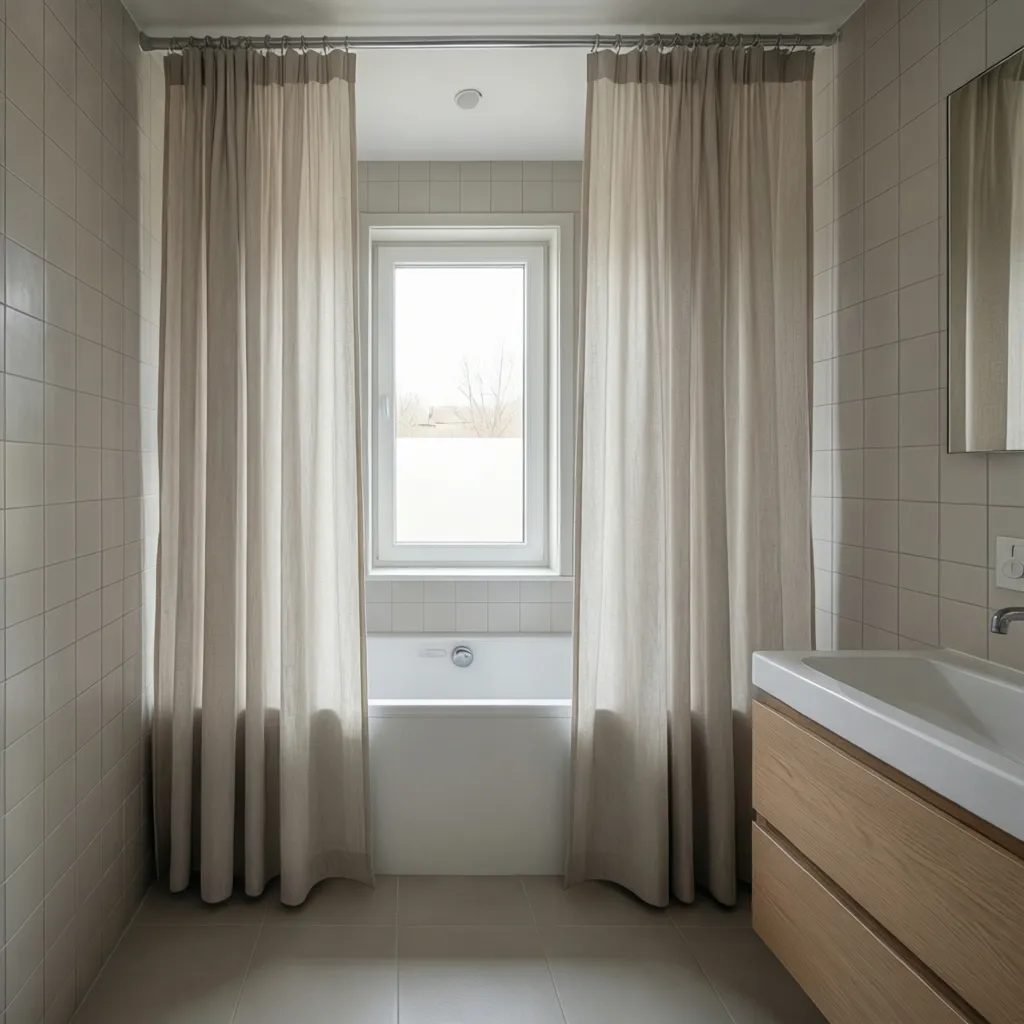 How to Optimize Double Shower Curtains for Small Bathrooms