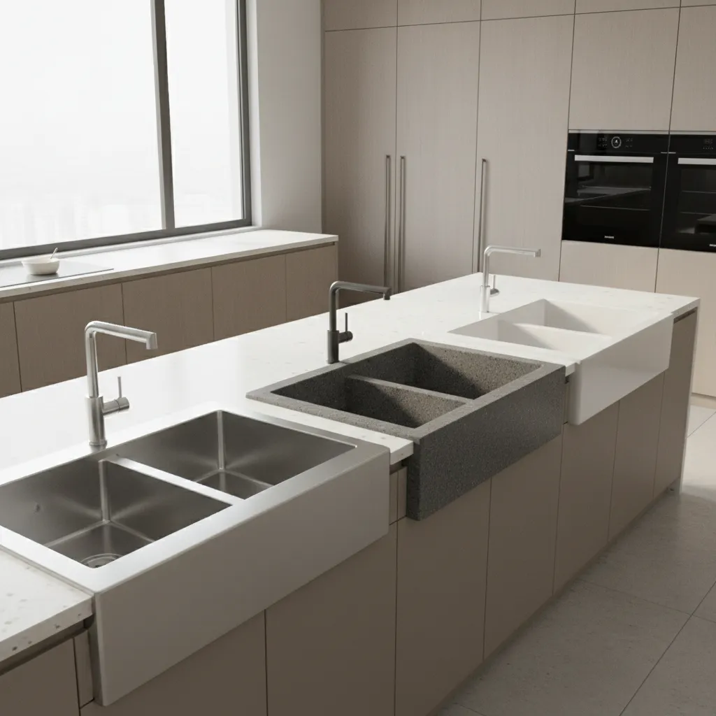 Best Double Sink Materials and Their Price Differences