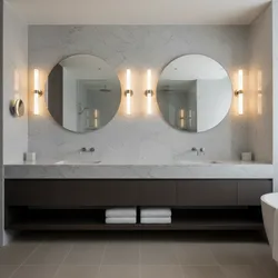 Best Lighting Placement for Double Vanity Mirrors