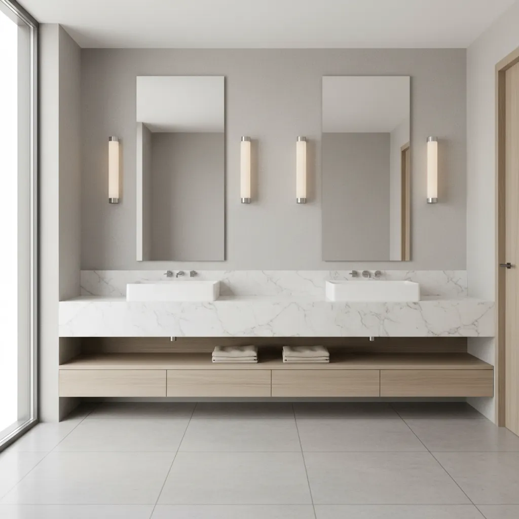 Common Double Vanity Mirror Placement Mistakes and How to Fix Them