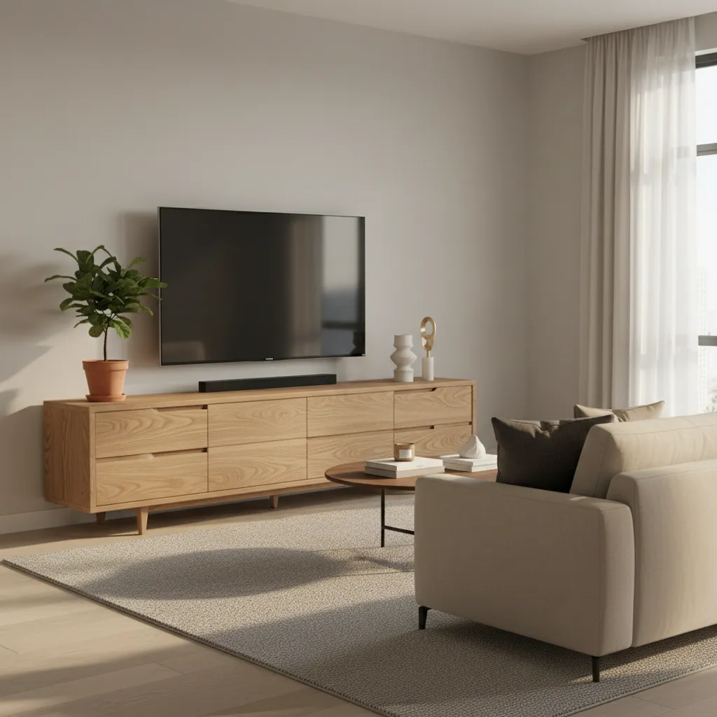 Interior Designer Insights When a Dresser Works as a Living Room TV Stand
