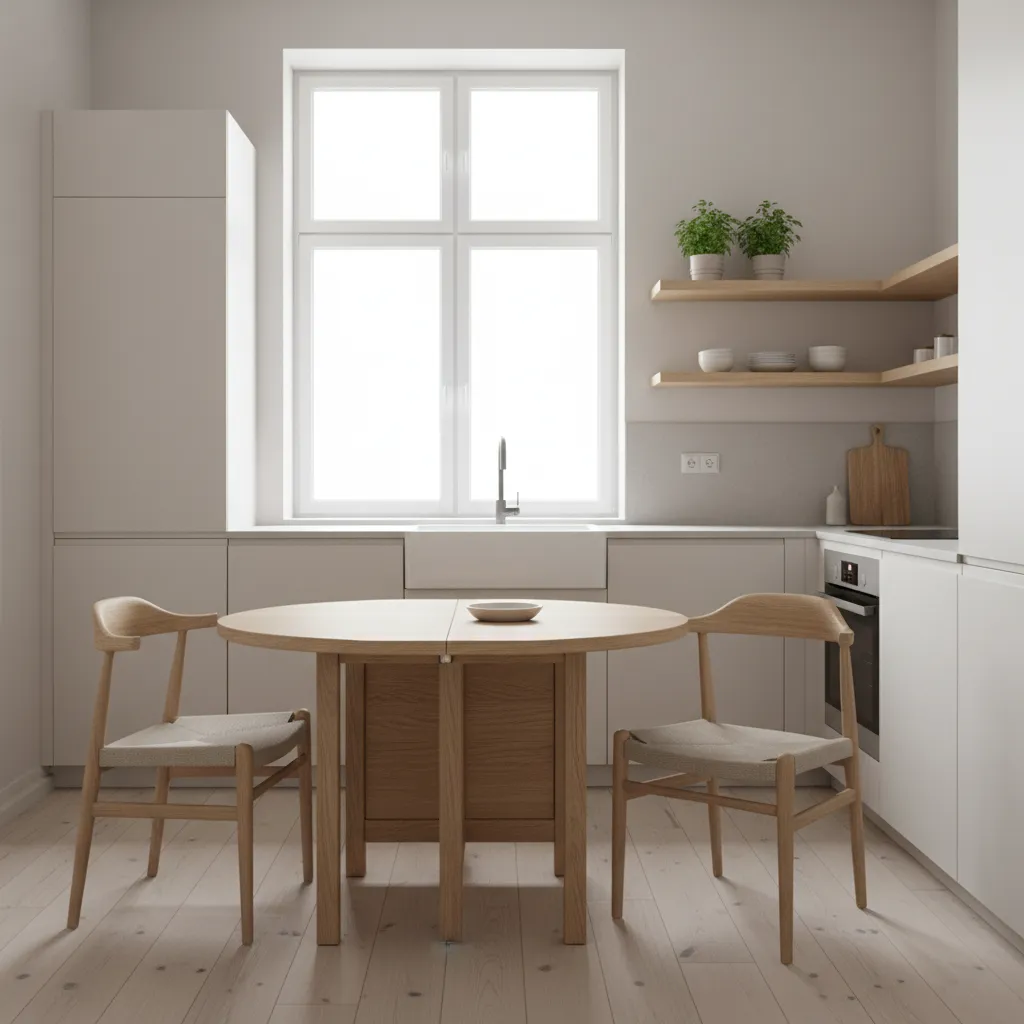 Drop Leaf Kitchen Tables for Small Spaces: Smart Dining That Expands When You Need It
