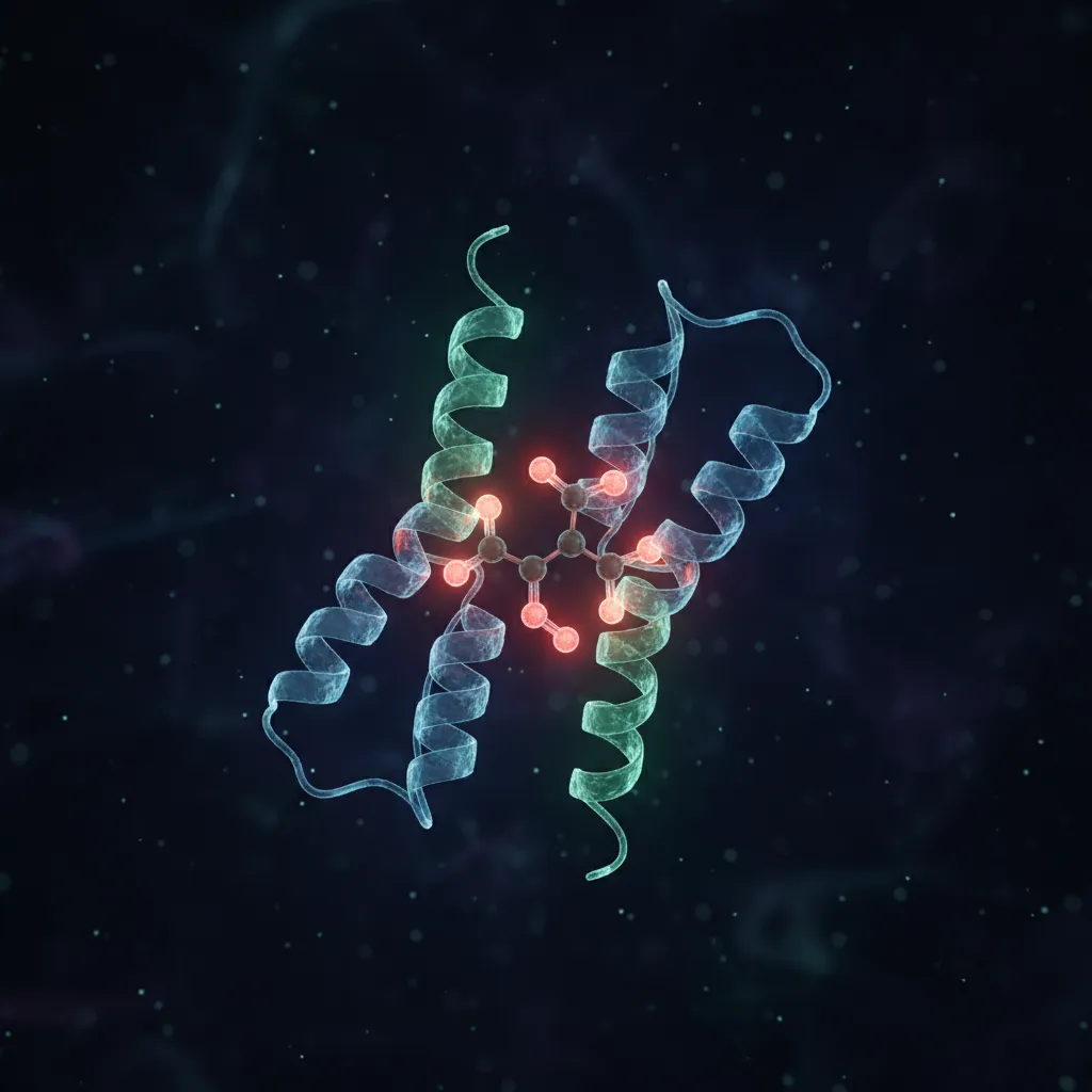 3D visualization of drug molecule binding to protein receptor