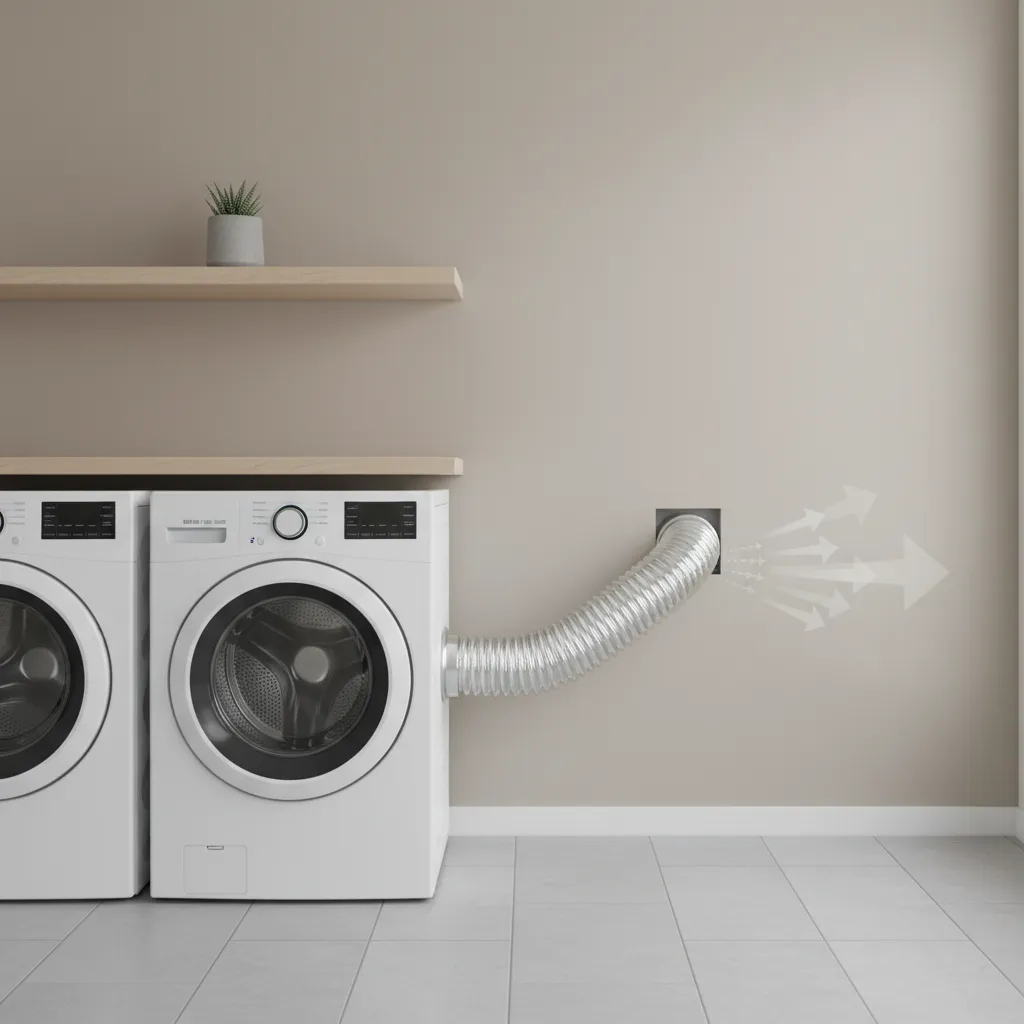 Examine the Dryer Vent and Laundry Room Ventilation