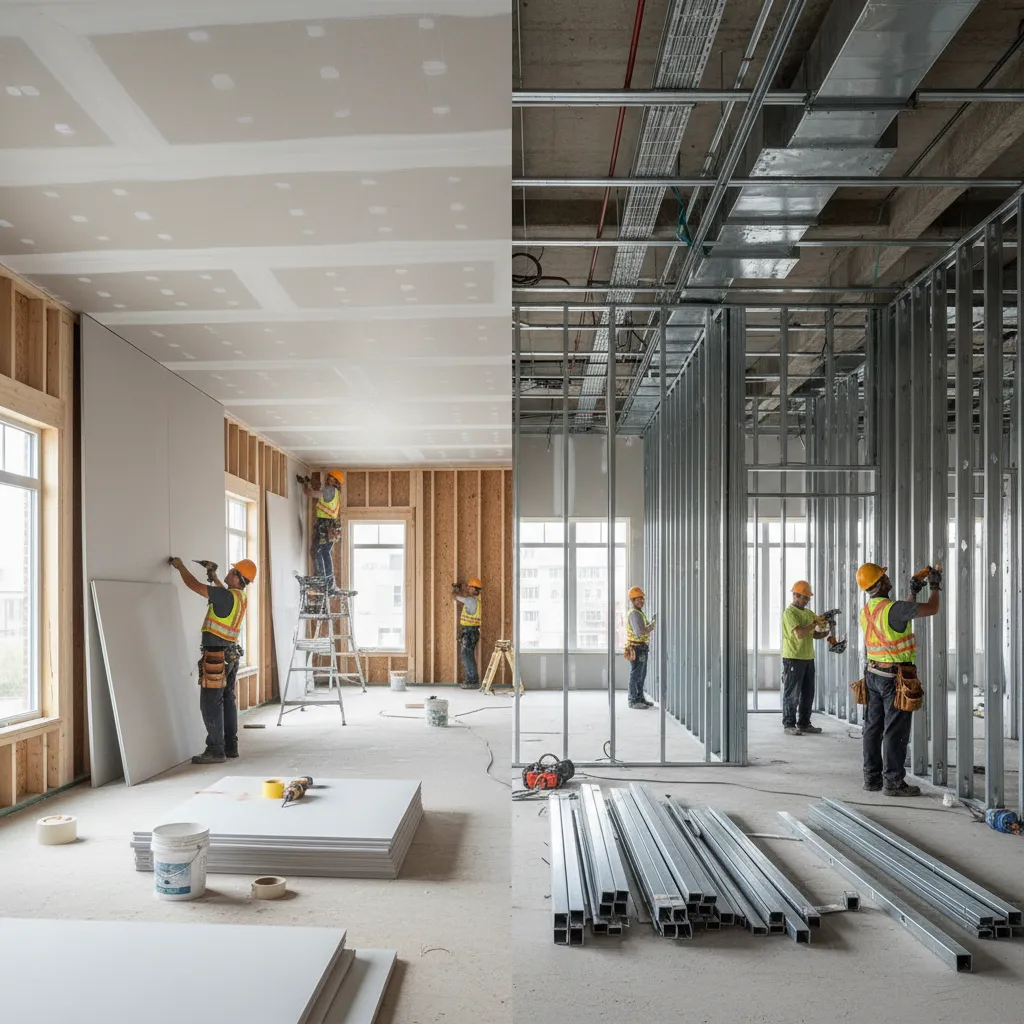 How Drywall Requirements Differ Across Construction Sectors