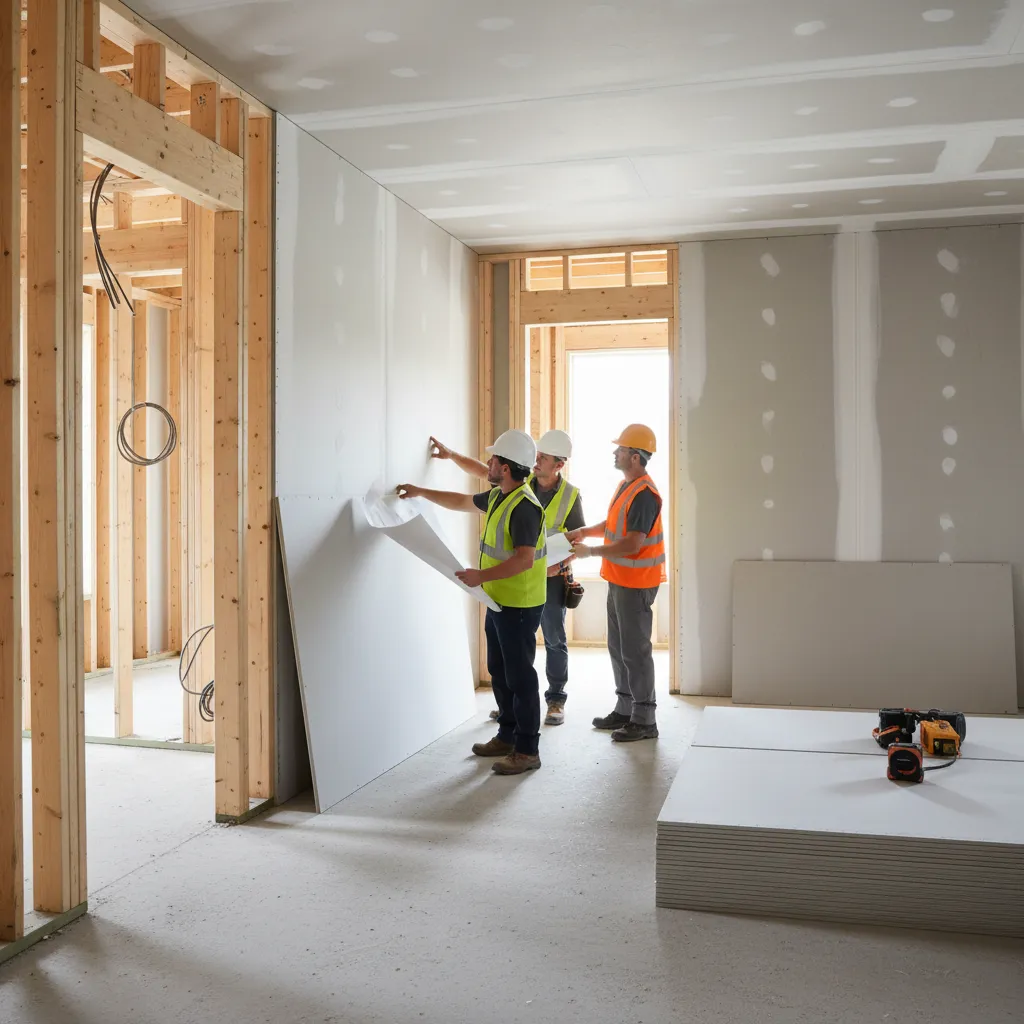 How to Reduce Drywall Waste in Large Home Projects: Practical drywall planning strategies contractors use to cut waste, control costs, and improve installation efficiency in large residential builds.