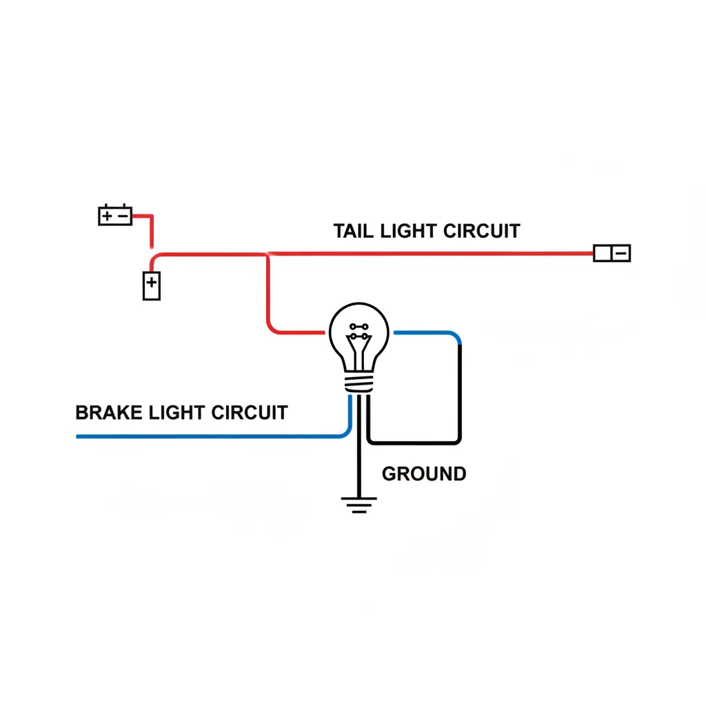 How the Brake Pedal Switch Activates the Brighter Filament