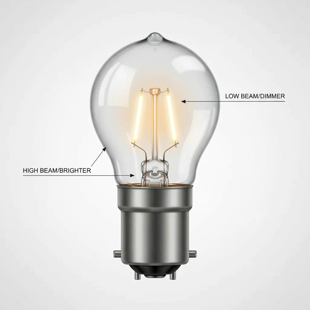 How Dual-Filament Bulbs Work in Combined Tail and Brake Light Systems: A practical breakdown of how one automotive bulb creates two brightness levels for tail lights and brake lights.