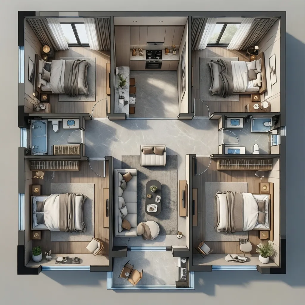 How to Optimize Privacy in Homes with Two Master Suites