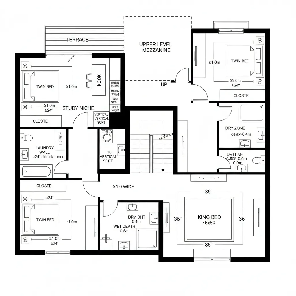 3 BHK Floor Plan Bungalow: Fix Cramped Layouts With 3 Smart Plans