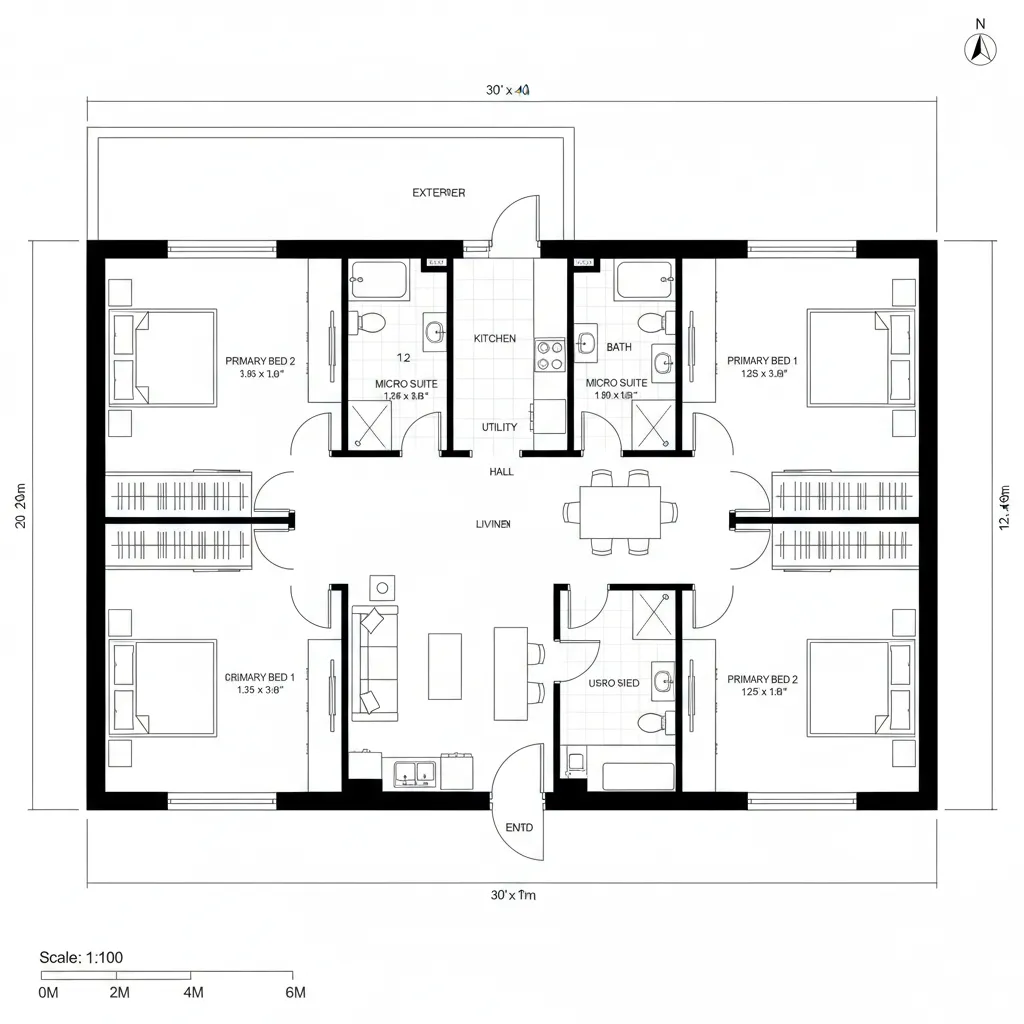 Dual-Primary with Micro Suite Pair