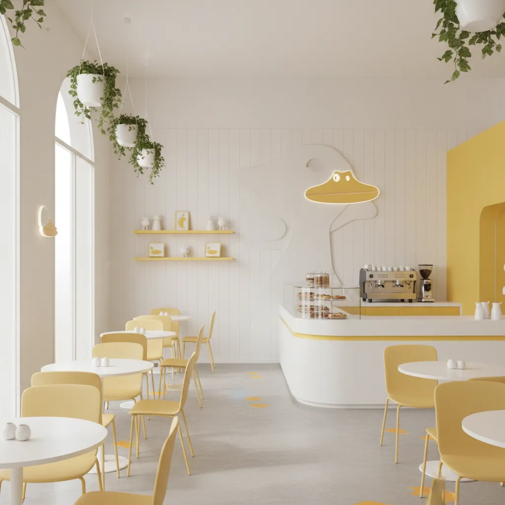 How Duck Themed Decor Is Used in Cafes Hotels and Retail Spaces