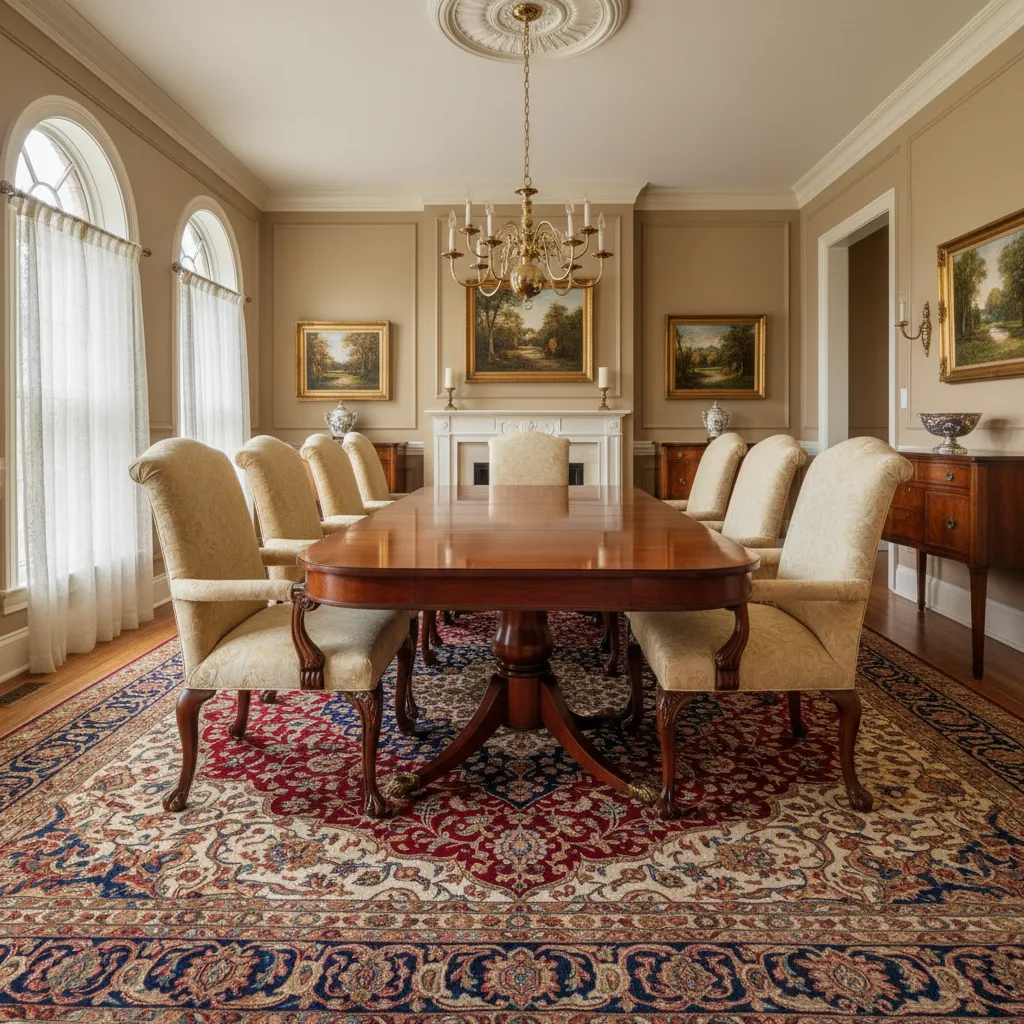 How to Choose the Right Dining Room Color Scheme for a Duncan Phyfe Table