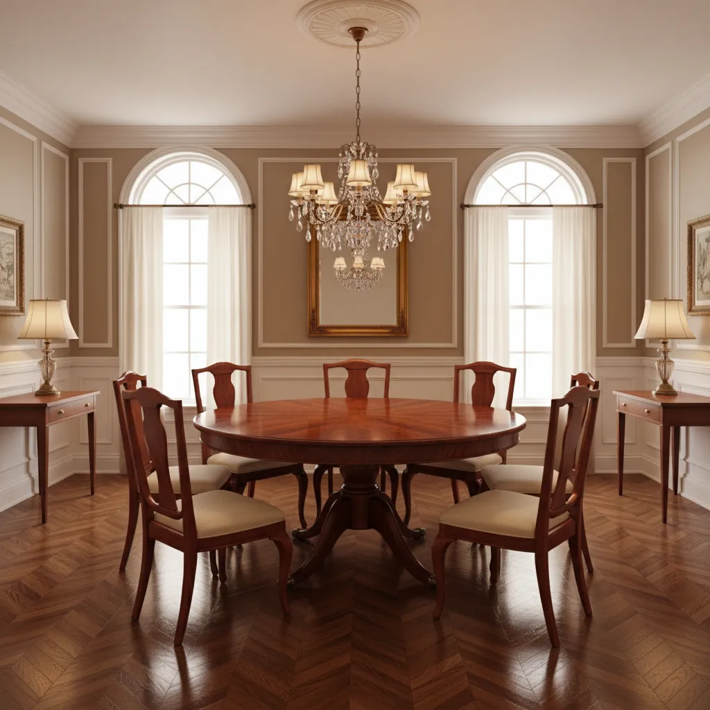 Best Wall Paint Colors to Pair with Duncan Phyfe Dining Room Tables