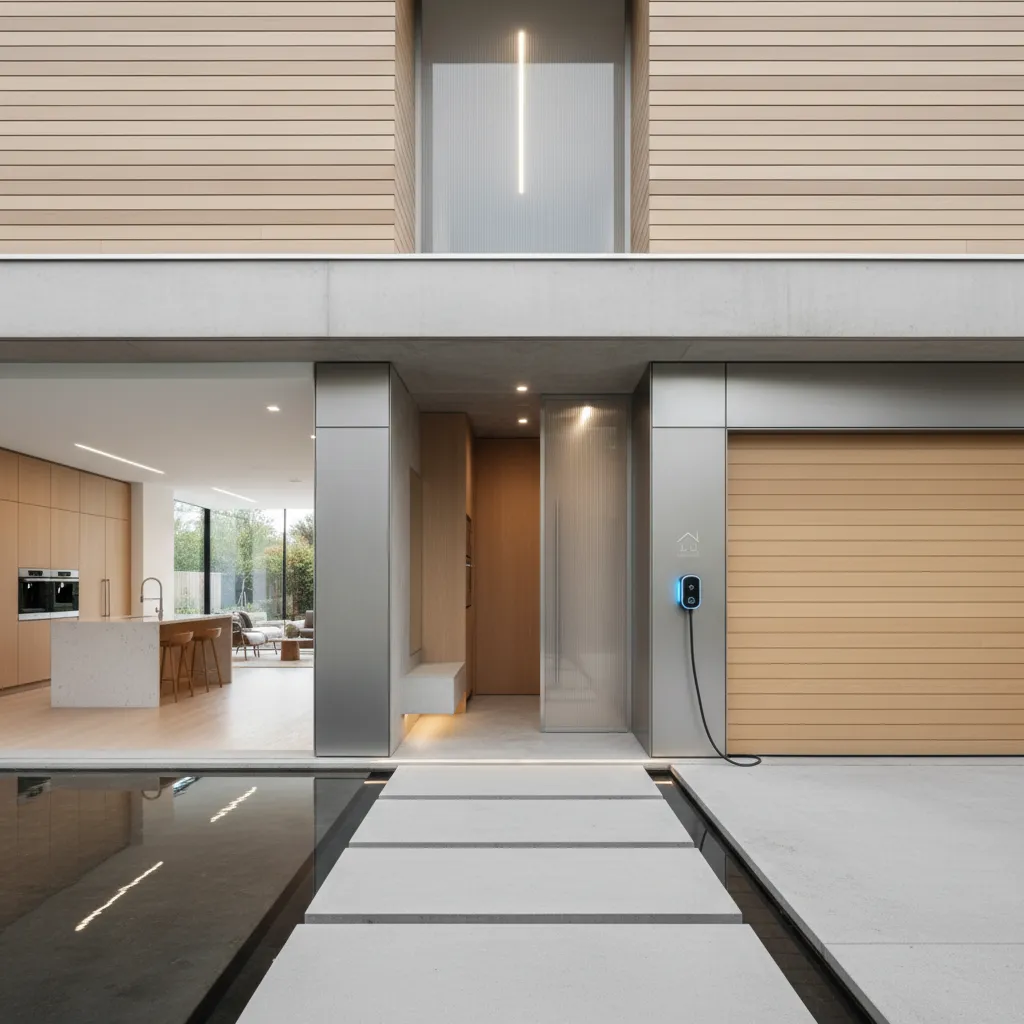 Duplex With Car Parking Plan