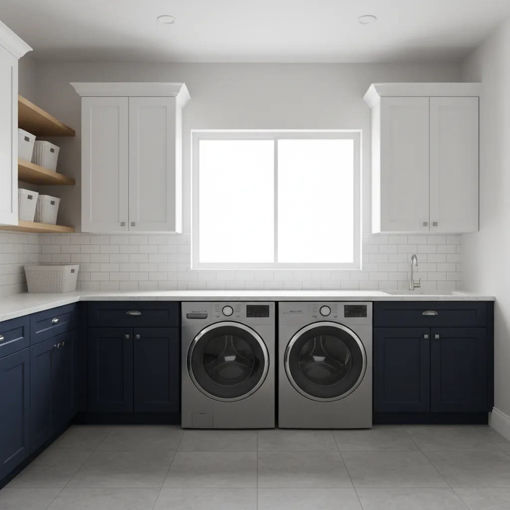 Best Materials for Durable Laundry Room Cabinets and Countertops