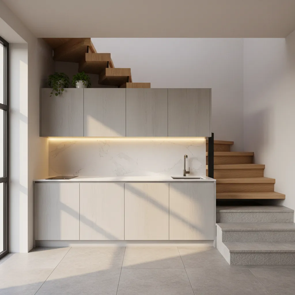 Best Materials and Finishes for Durable Under Stairs Kitchens