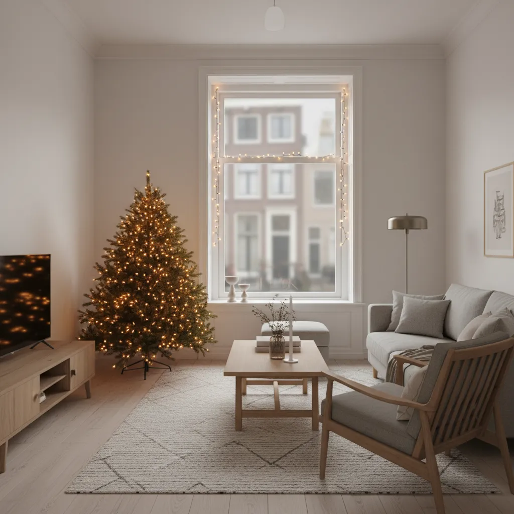 How Dutch Homes Optimize Christmas Decorations in Small Spaces