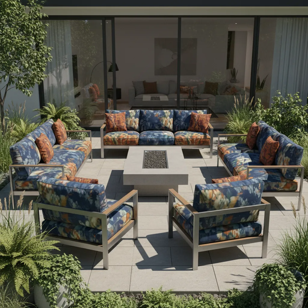 How to Make Dyed Outdoor Cushion Covers Last Longer in Sun and Rain