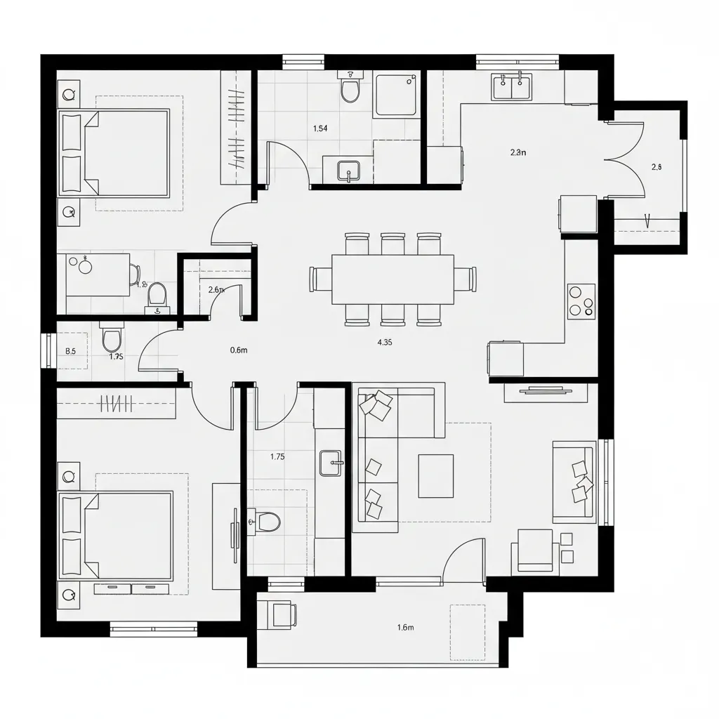 East-Entry Spine with South Living