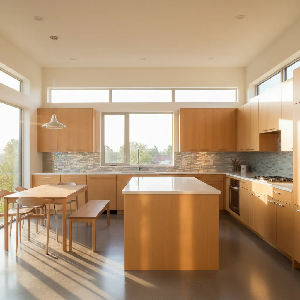 Lighting Design Strategies for Maximizing Morning Sun in Kitchens