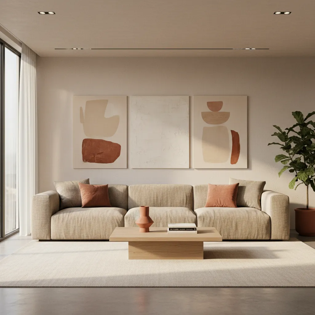 5 Easy Canvas Painting Ideas for Living Room