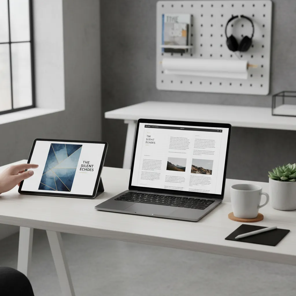 Diseño de ebook: portada e interior profesional