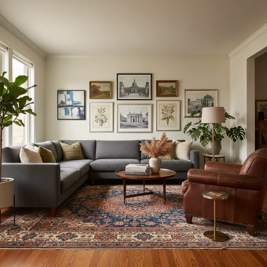 Diseño de interiores estilo ecléctico: guía práctica