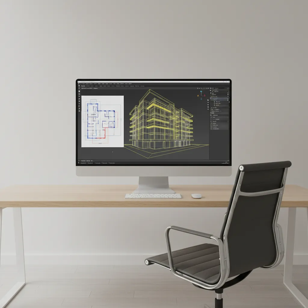 3D modeling workspace showing editable poly tools used for architectural mesh cleanup