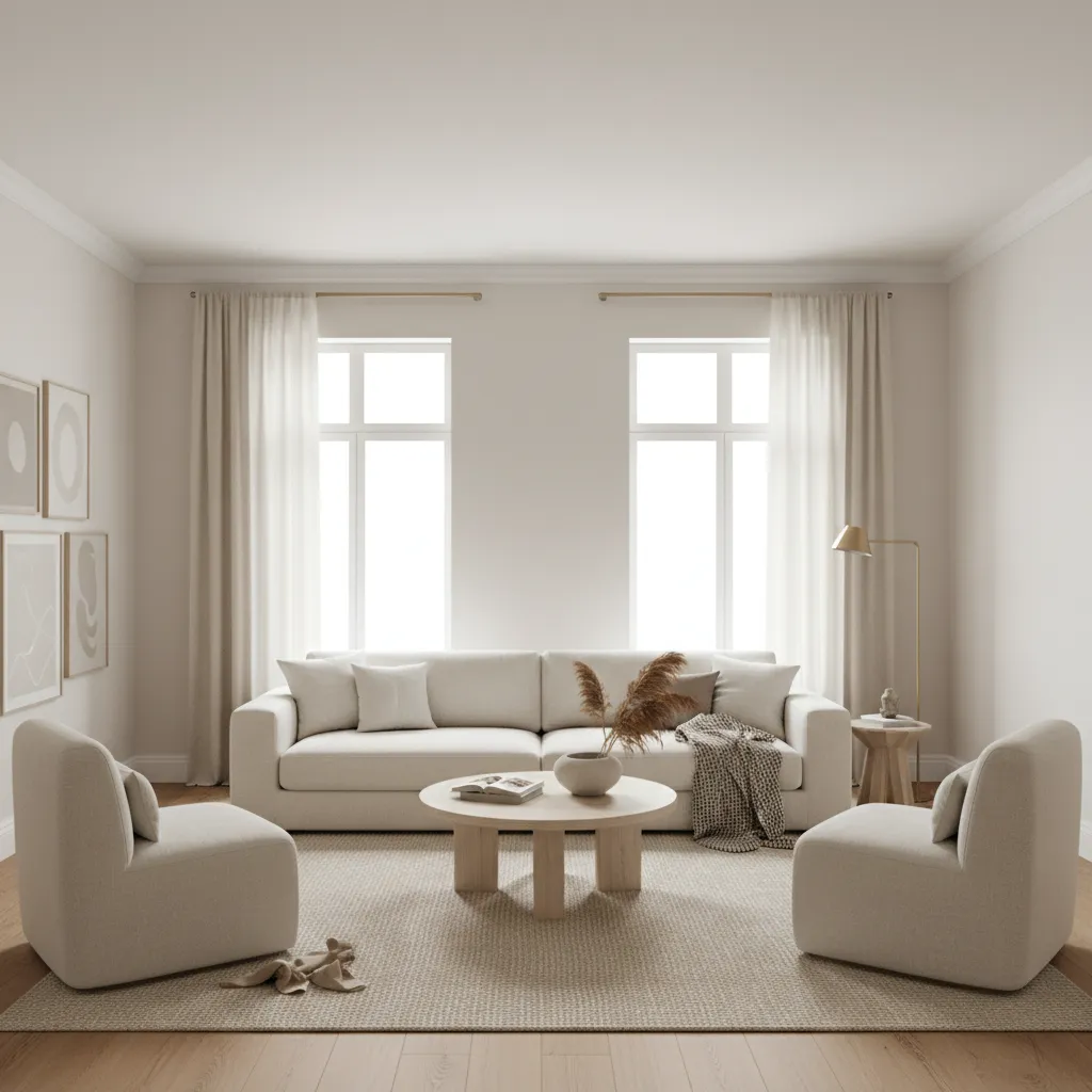 7 Interior Designer Insights on Eggshell Living Rooms