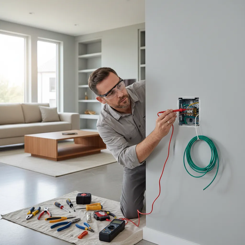 Electrical Code and Safety Rules When Drawing Power From a Light Switch