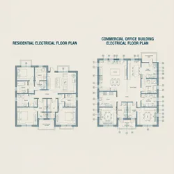 Electrical Floor Plan Standards for Residential and Commercial Buildings