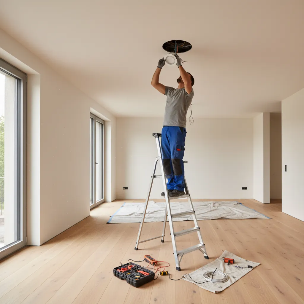 How Electricians Remove and Replace Recessed Lighting in Renovations