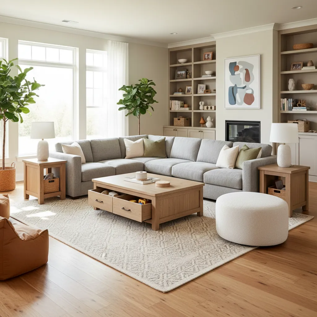 Casa elegante preparada para una familia con niños