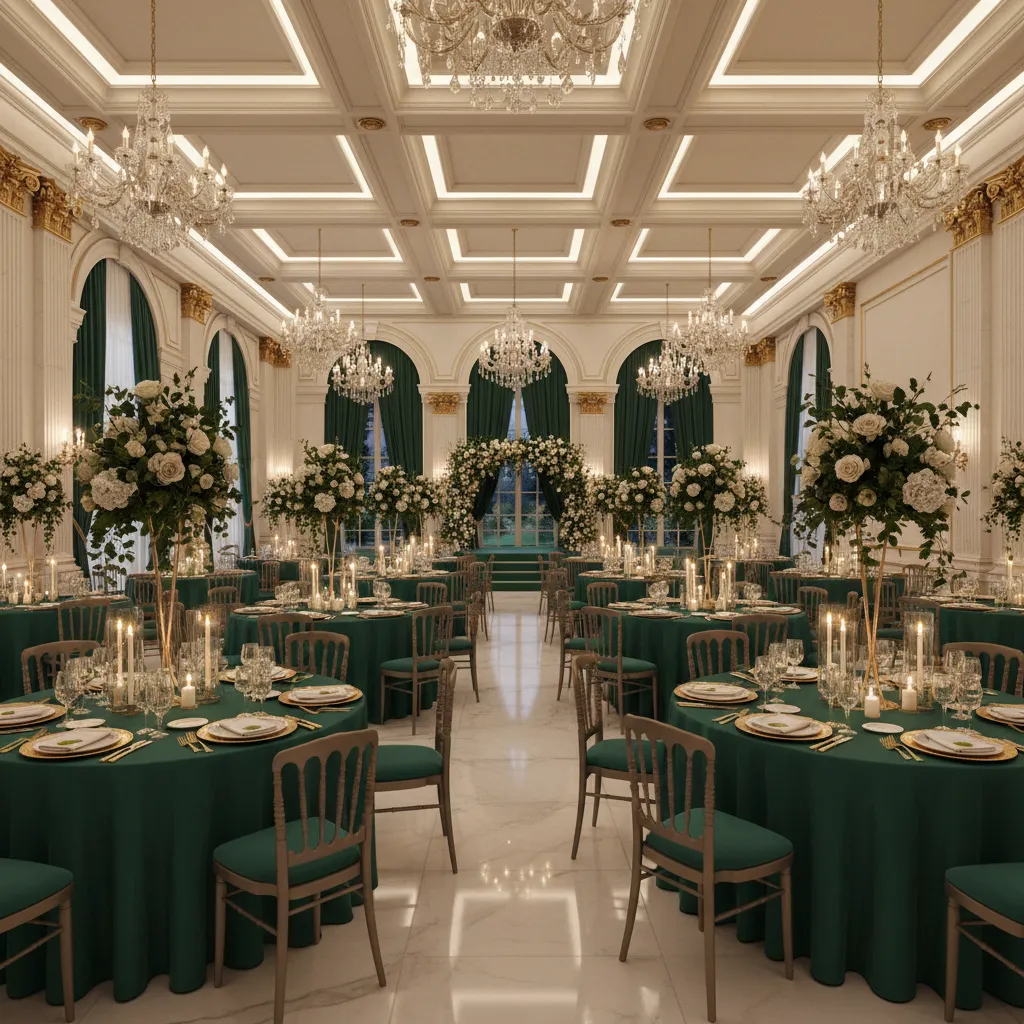 Common Emerald Banquet Hall Decoration Mistakes and How to Fix Them