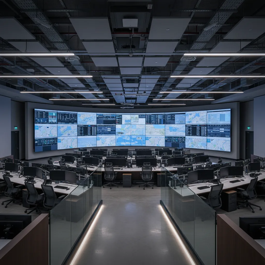 Risk Management in Emergency Operations Center Control Room Layouts