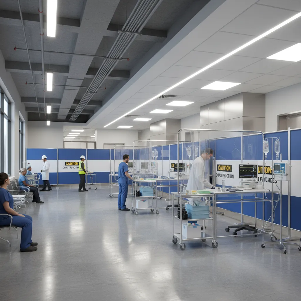 Common Problems During Emergency Room Renovations and How Hospitals Solve Them