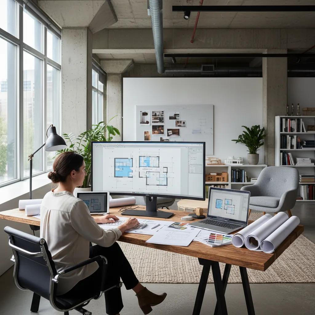 Empresa de diseño de interior con planos DWG