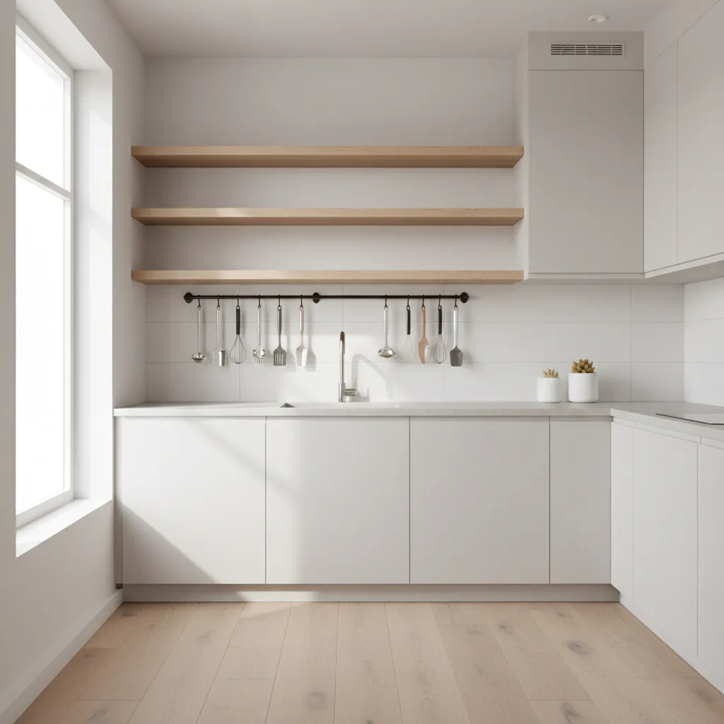 10 Empty Kitchen Wall Ideas for Small Kitchens