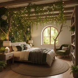 How to Design an Enchanted Forest Bedroom on a Small Budget