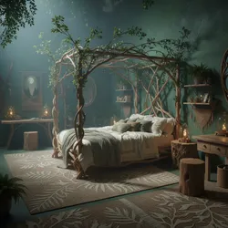 How Designers Build Enchanted Forest Bedrooms