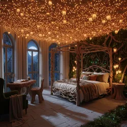 Best Lighting Techniques for an Enchanted Forest Bedroom