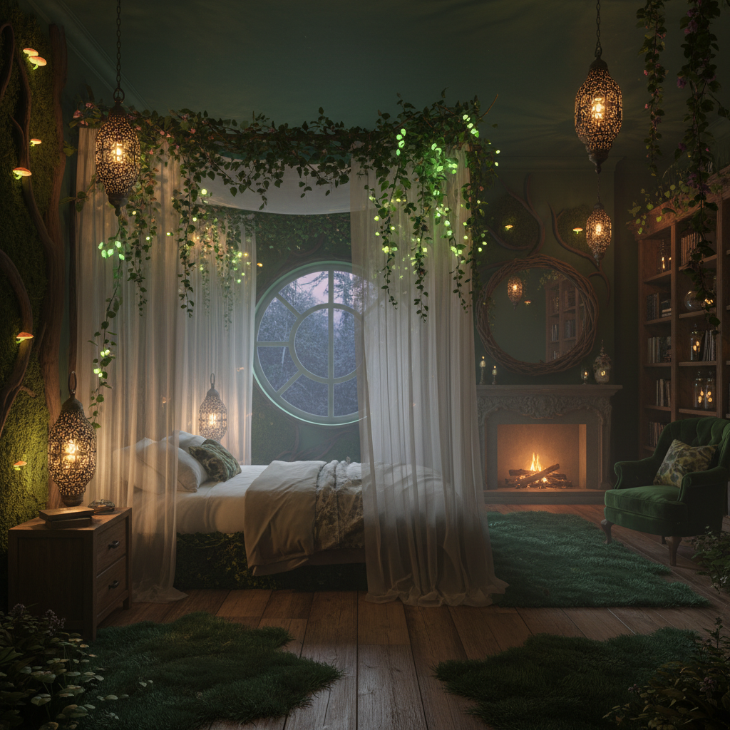 Enchanted Forest vs Fairycore vs Woodland Bedroom Decor