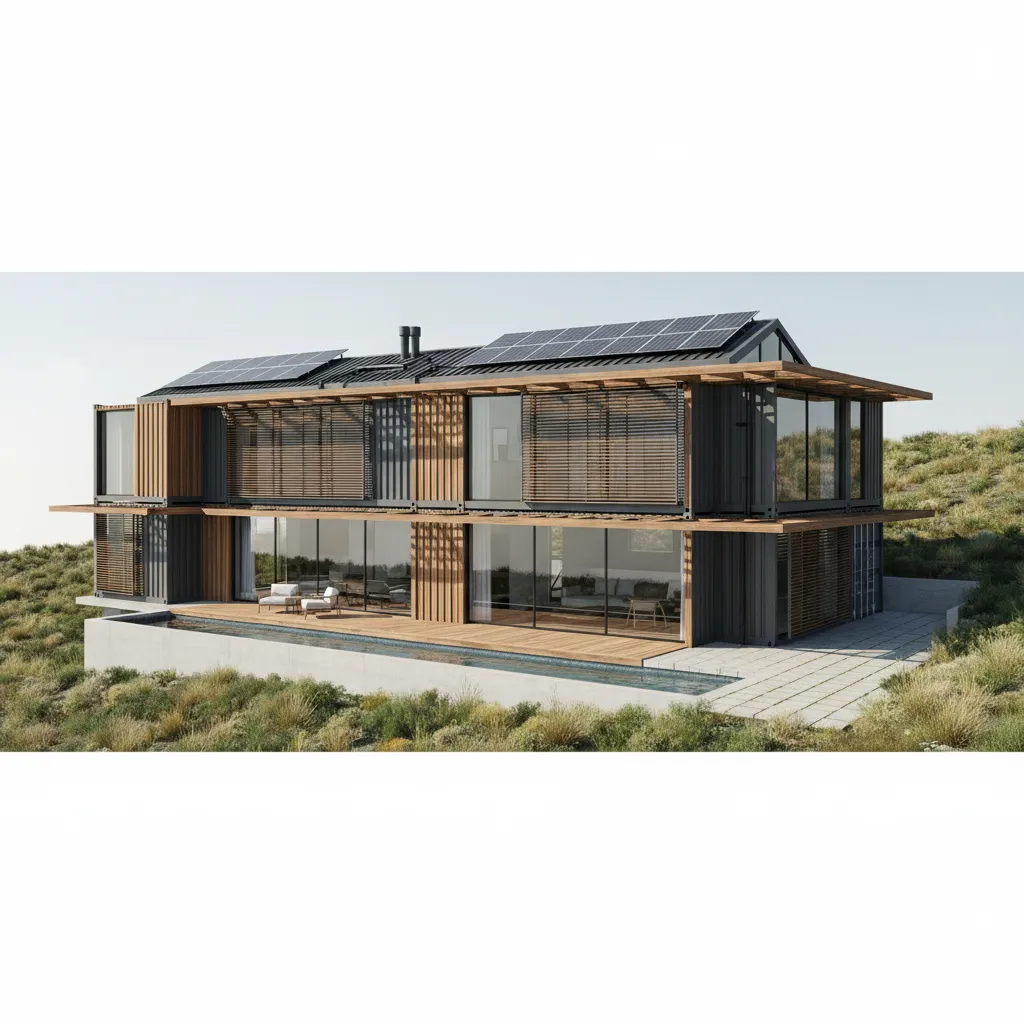 Energy Efficient Container House Design: Layout, Insulation, and Solar Strategies