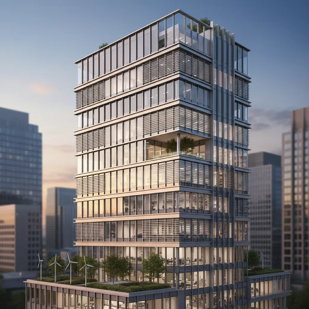 Energy-Efficient Office Tower Design Strategies