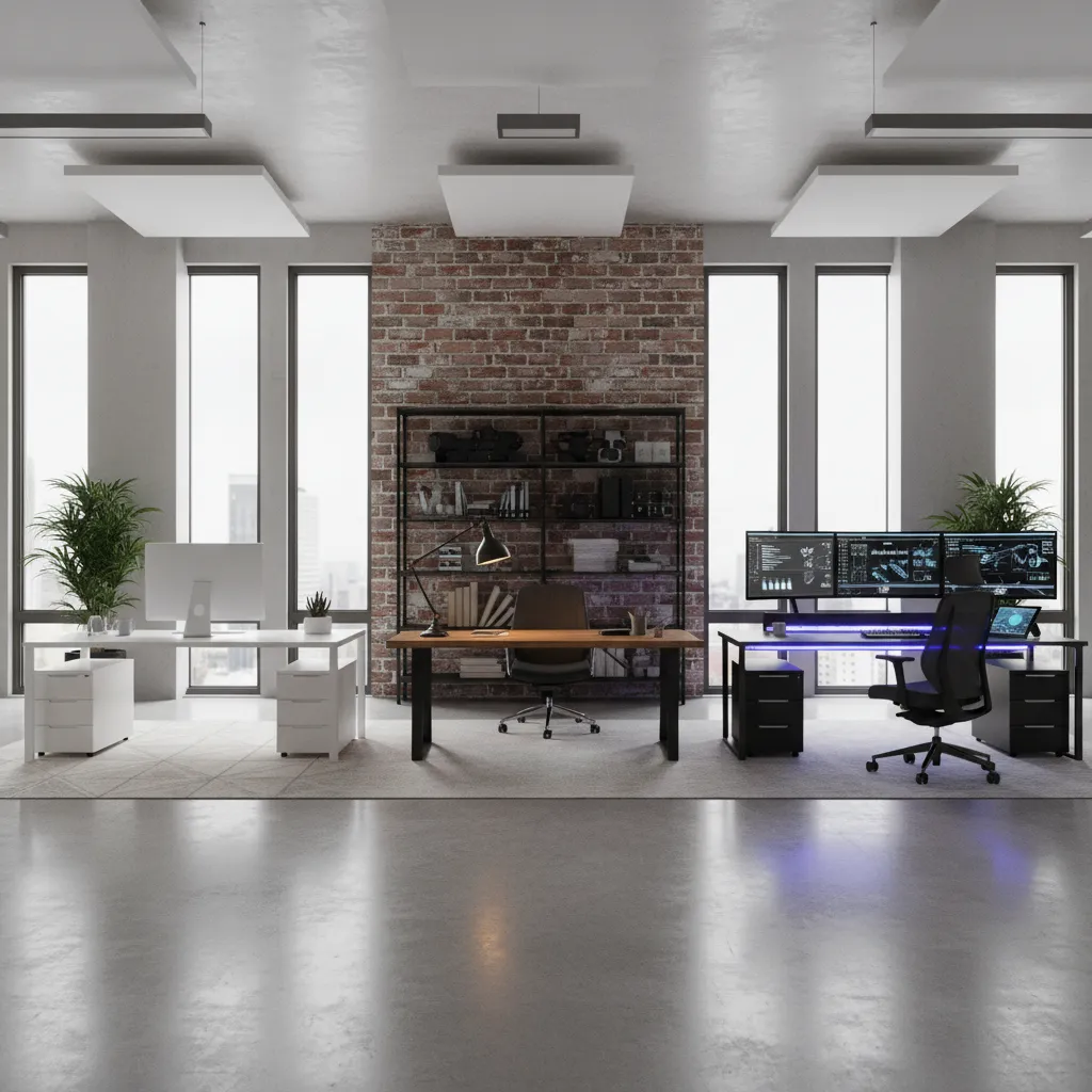 Engineer Office Decor Styles Comparison: Minimalist vs Industrial vs Tech-Themed
