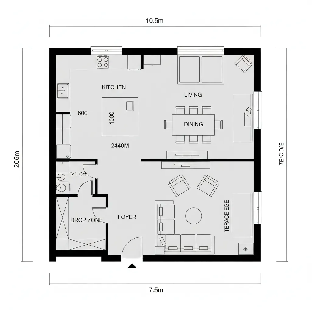 Entry Hub + Open Core